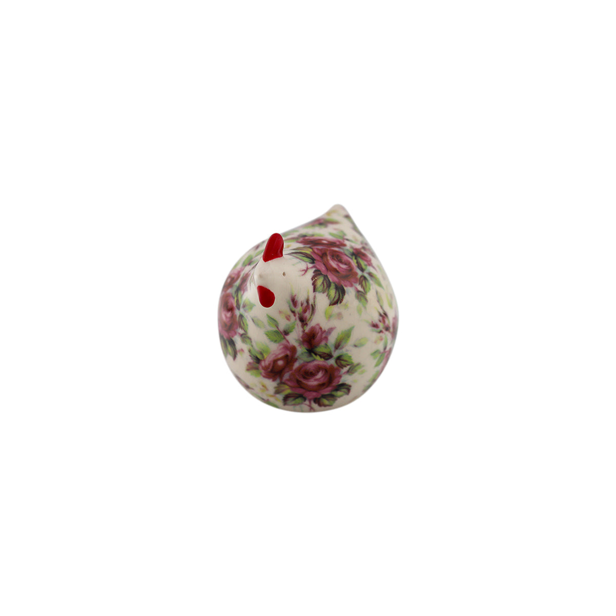 Buy East Gallery Small Red Roses Ceramic Hen Decor Online for Women | Free 3-Hour Delivery in Dubai | Boom & Mellow UAE