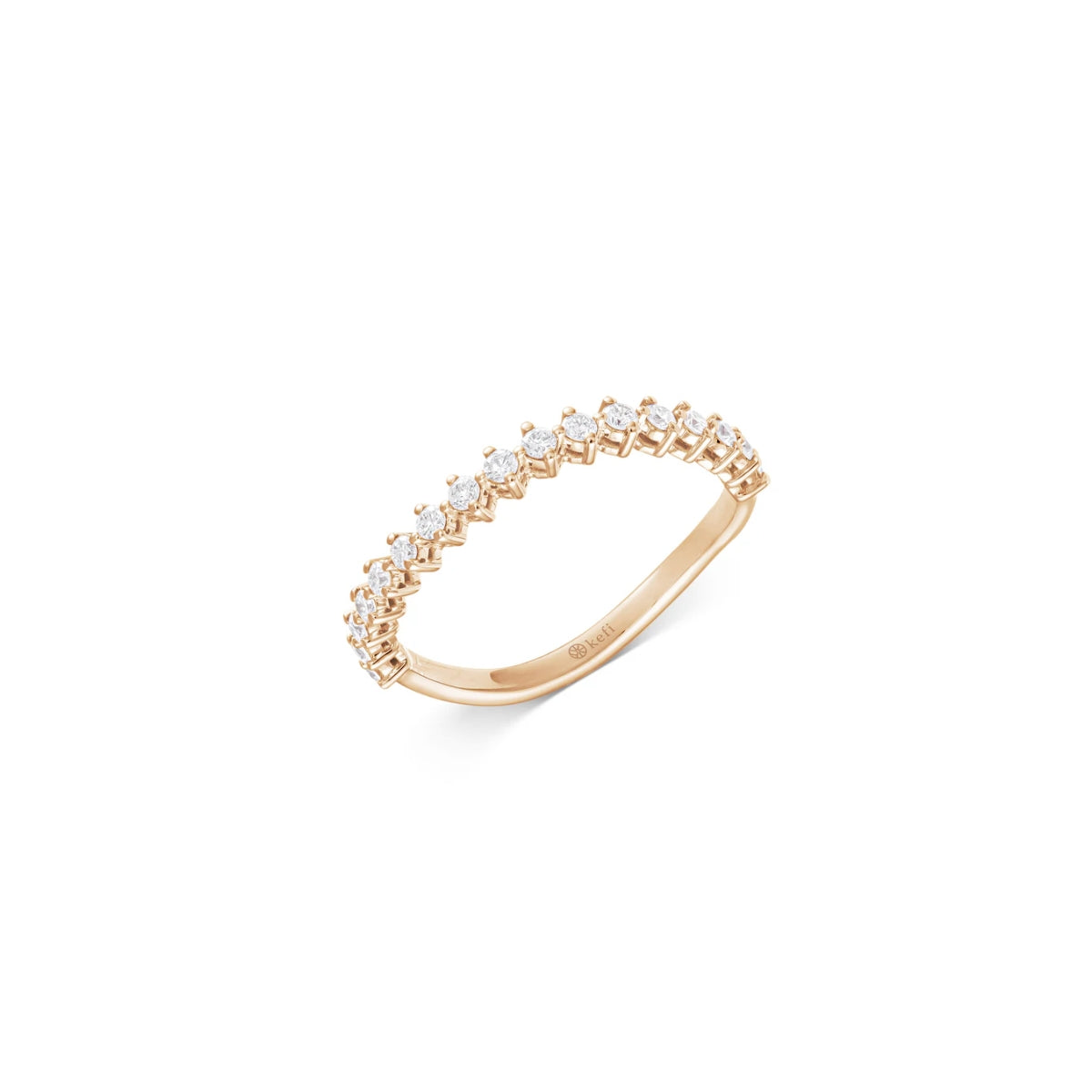 Buy Kefi Jewelry 18k Gold Ray of Light Ring Online for Women | Free 3-Hour Delivery in Dubai | Boom & Mellow UAE