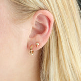 Buy Kris Nations Mushroom Crystal Stud Earrings Online for Women | Free 3-Hour Delivery in Dubai | Boom & Mellow UAE