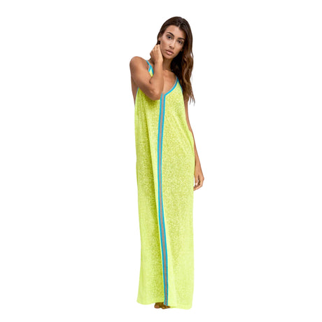 Buy Pitusa Lemon Blue Inca Sundress Online for Women | Free 3-Hour Delivery in Dubai | Boom & Mellow UAE