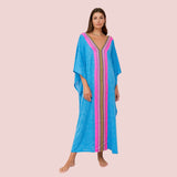 Buy Pitusa Blue Aurora Thobe Online for Women | Free 3-Hour Delivery in Dubai | Boom & Mellow UAE