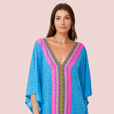 Buy Pitusa Blue Aurora Thobe Online for Women | Free 3-Hour Delivery in Dubai | Boom & Mellow UAE