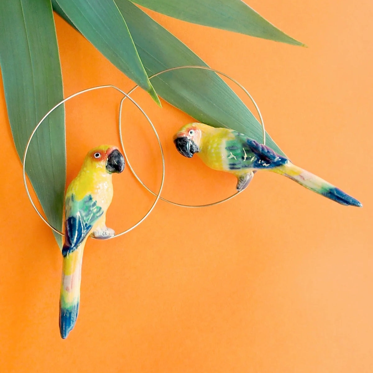 Buy Nach Bijoux Sun Parrot Earrings Online for Women | Free 3-Hour Delivery in Dubai | Boom & Mellow UAE