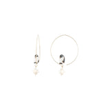 Buy Nach Bijoux Emperor Penguin Small Hoop Earrings Online for Women | Free 3-Hour Delivery in Dubai | Boom & Mellow UAE