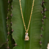 Buy Nach Bijoux Cheetah Mini Necklace Gold Online for Women | Free 3-Hour Delivery in Dubai | Boom & Mellow UAE