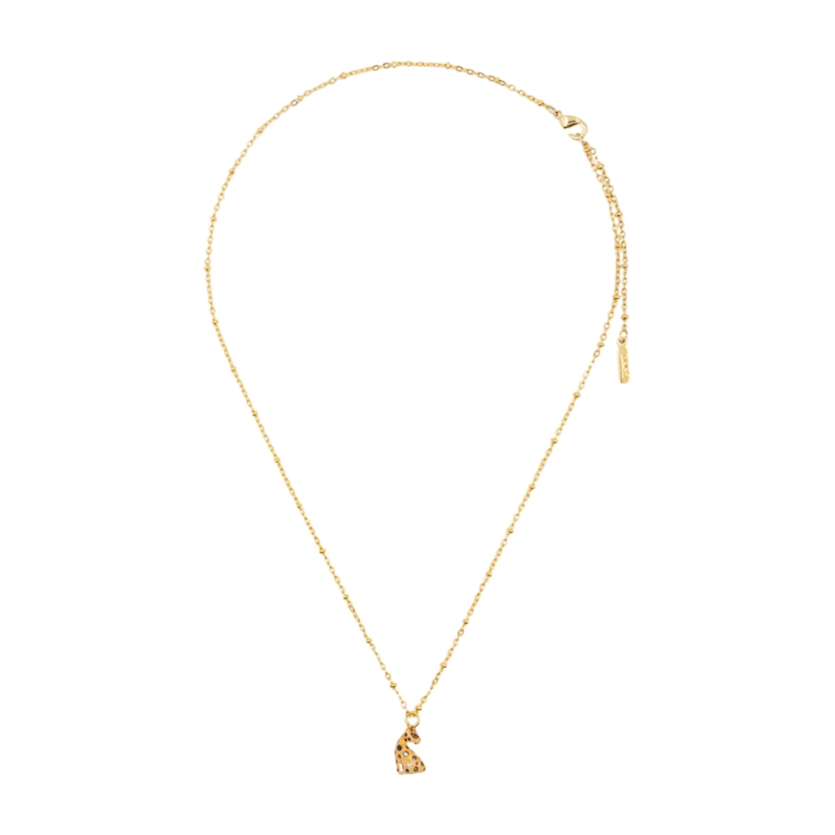 Buy Nach Bijoux Cheetah Mini Necklace Gold Online for Women | Free 3-Hour Delivery in Dubai | Boom & Mellow UAE