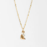 Buy Nach Bijoux Sitting Leopard Necklace Online for Women | Free 3-Hour Delivery in Dubai | Boom & Mellow UAE