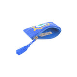 Buy America & Beyond Ocean Navigator Evil Eye Embroidered Mini Pouch Online for Women | Free 3-Hour Delivery in Dubai | Boom & Mellow UAE