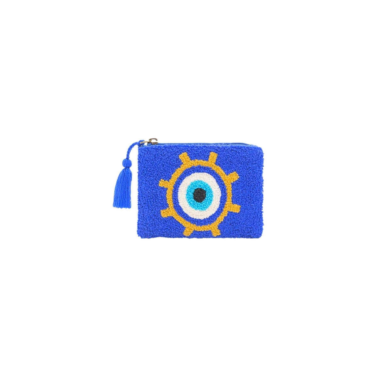 Buy America & Beyond Ocean Navigator Evil Eye Embroidered Mini Pouch Online for Women | Free 3-Hour Delivery in Dubai | Boom & Mellow UAE