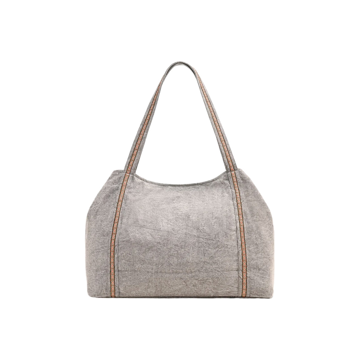 Buy America & Beyond Gargoyle Embellished Gray Hand Beaded Tote Bag Online for Women | Free 3-Hour Delivery in Dubai | Boom & Mellow UAE