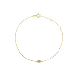 Buy Ishq Eye Bracelet with Turquoise Stone Online for Women | Free 3-Hour Delivery in Dubai | Boom & Mellow UAE