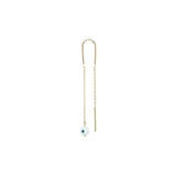 Buy Ishq Tiny Dangling MOP Eye Chain Earring Online for Women | Free 3-Hour Delivery in Dubai | Boom & Mellow UAE