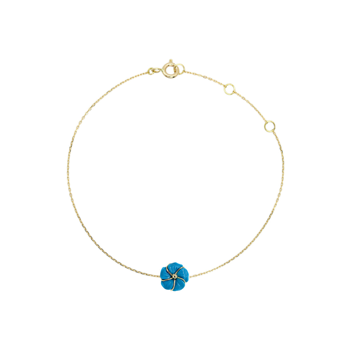 Buy Ishq Turquoise Flower Bracelet Online for Women | Free 3-Hour Delivery in Dubai | Boom & Mellow UAE