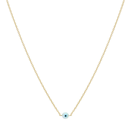 Buy Ishq Small MOP Eye Necklace Online for Women | Free 3-Hour Delivery in Dubai | Boom & Mellow UAE