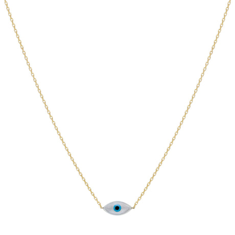 Buy Ishq MOP Oval Eye Necklace Online for Women | Free 3-Hour Delivery in Dubai | Boom & Mellow UAE