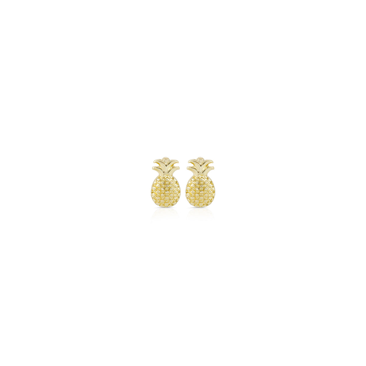 Buy Lucky Feather You're So Sweet Gold Pineapple Earrings Online for Women | Free 3-Hour Delivery in Dubai | Boom & Mellow UAE