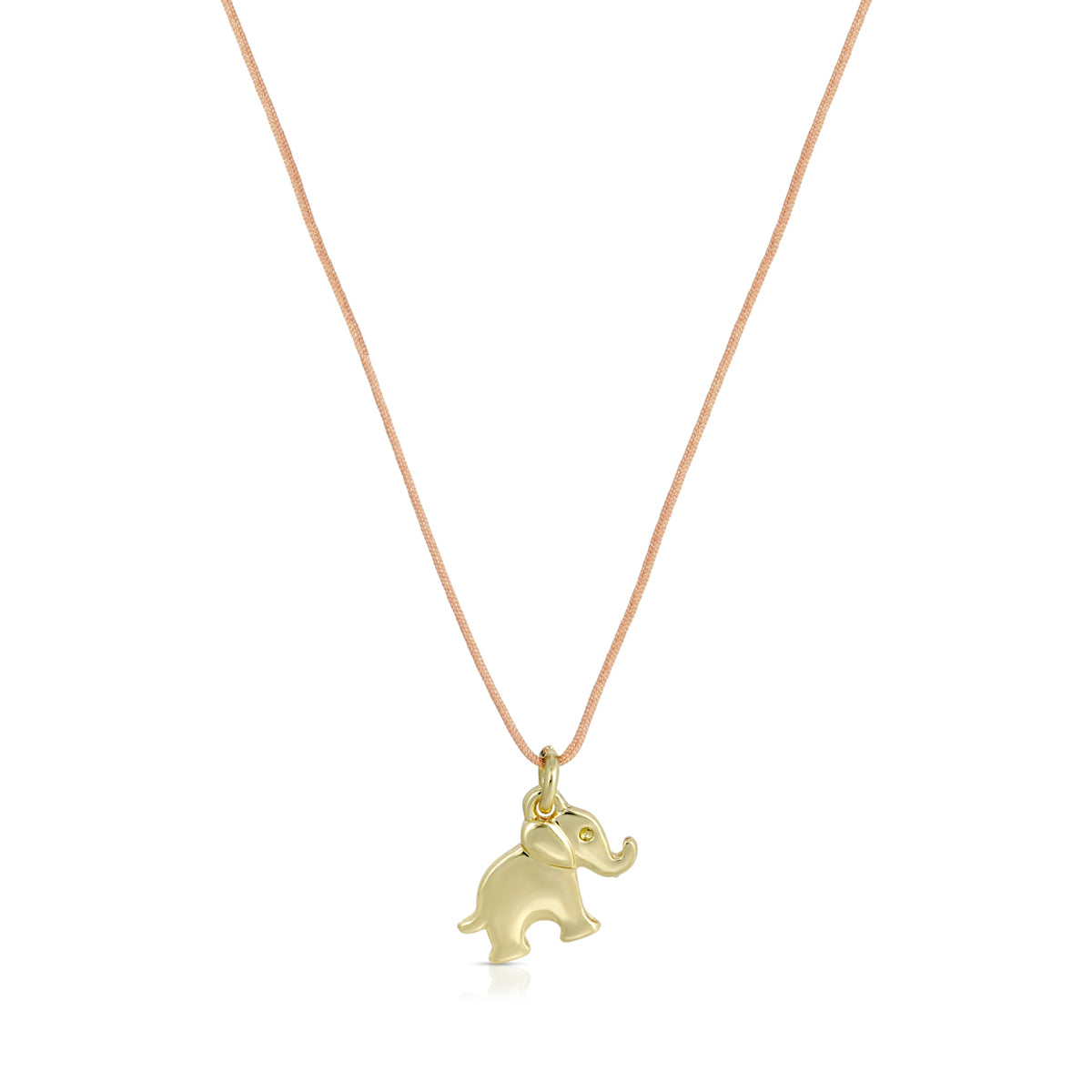 Buy Lucky Feather Feel the Luck Gold Elephant Necklace Online for Women | Free 3-Hour Delivery in Dubai | Boom & Mellow UAE