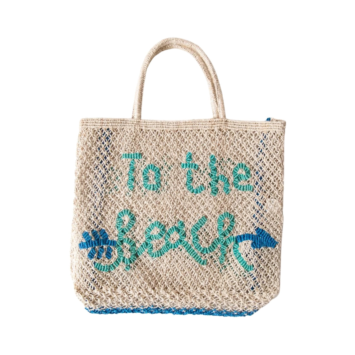 Buy The Jacksons Large To The Beach Jute Beach Bag Online for Women | Free 3-Hour Delivery in Dubai | Boom & Mellow UAE