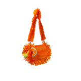 Basma Collection Orange Woven Sling Bag Online for Women | Free 3-Hour Delivery in Dubai | Boom & Mellow UAE