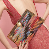 Buy Sarah's Bag Lush Grace Coquillage Clutch for Women | Free 3-Hour Delivery in Dubai | Boom & Mellow UAE