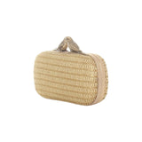 Buy Sarah's Bag Birds Gold Straw Clutch for Women | Free 3-Hour Delivery in Dubai | Boom & Mellow UAE