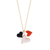 Buy Mishky Multi Hearts Long Necklace Online for Women | Free 3-Hour Delivery in Dubai | Boom & Mellow UAE