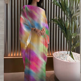 Buy Tala Tayara Concept Ombre Sunset Kaftan Online for Women | Free 3-Hour Delivery in Dubai | Boom & Mellow UAE