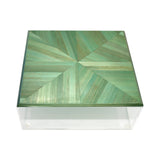 Buy Stro Designs Atelier Olive Green Big Square Acrylic Box Online for Women | Free 3-Hour Delivery in Dubai | Boom & Mellow UAE