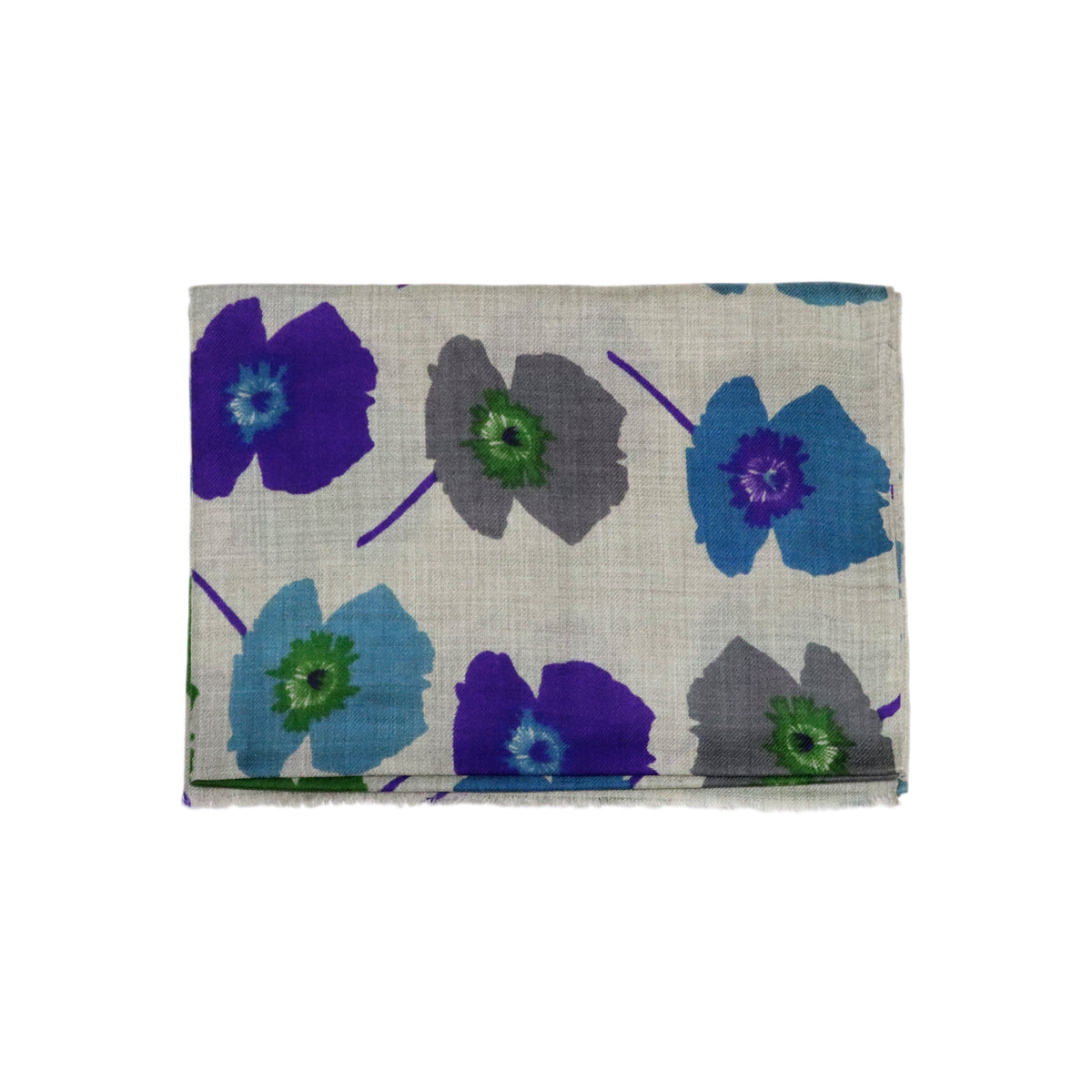 Buy You & Eye Blue and Violet Petunias Shawl Online for Women | Free 3-Hour Delivery in Dubai | Boom & Mellow UAE