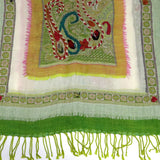 Buy You & Eye Green Flower Weave Shawl Online for Women | Free 3-Hour Delivery in Dubai | Boom & Mellow UAE