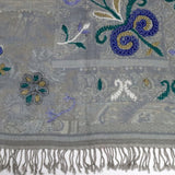 Buy You & Eye Blue and Grey Paisley Weave Shawl Online for Women | Free 3-Hour Delivery in Dubai | Boom & Mellow UAE