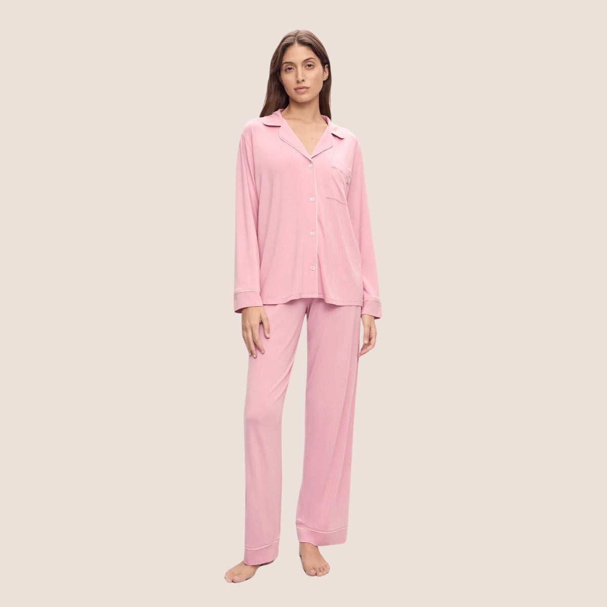 Buy Eberjey Gisele Long PJ Set Online for Women | Free 3-Hour Delivery in Dubai | Boom & Mellow UAE