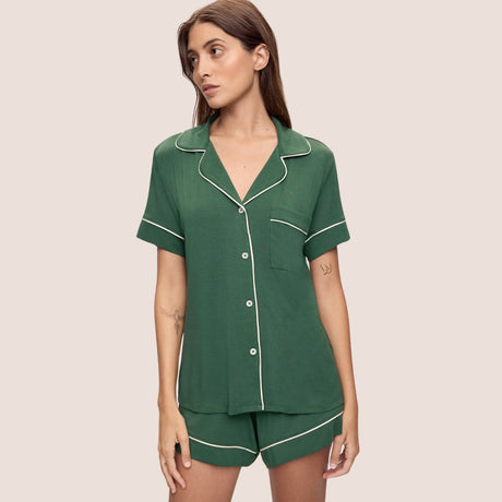 Buy Eberjey Gisele Relaxed Short PJ Set Online for Women | Free 3-Hour Delivery in Dubai | Boom & Mellow UAE