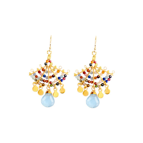 Buy Catherine Page Jewelry Skipper Blue Fandango Earrings Online for Women | Free 3-Hour Delivery in Dubai | Boom & Mellow UAE