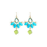 Buy Catherine Page Jewelry Turquoise Persia Earrings Online for Women | Free 3-Hour Delivery in Dubai | Boom & Mellow UAE