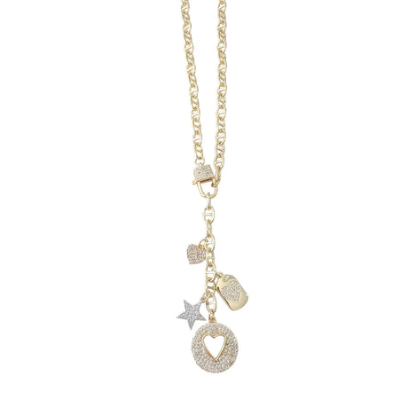 Buy Gemelli Celeste Necklace Online for Women | Free 3-Hour Delivery in Dubai | Boom & Mellow UAE