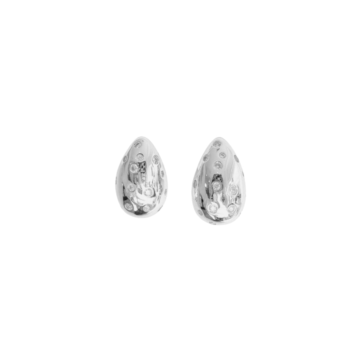 Buy Gemelli Silver Delilah Earrings Online for Women | Free 3-Hour Delivery in Dubai | Boom & Mellow UAE