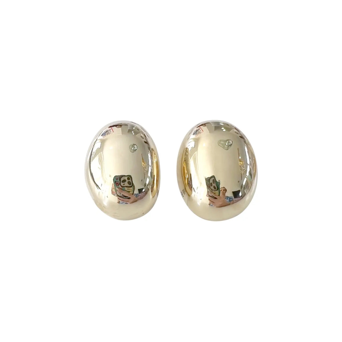 Buy Gemelli Gold Large Sawyer Earrings Online for Women | Free 3-Hour Delivery in Dubai | Boom & Mellow UAE