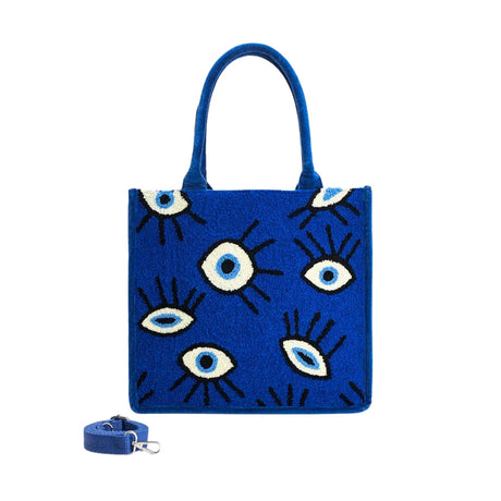 Buy America & Beyond Sephire Whimsical Wonder Eye Tote Bag Online for Women | Free 3-Hour Delivery in Dubai | Boom & Mellow UAE