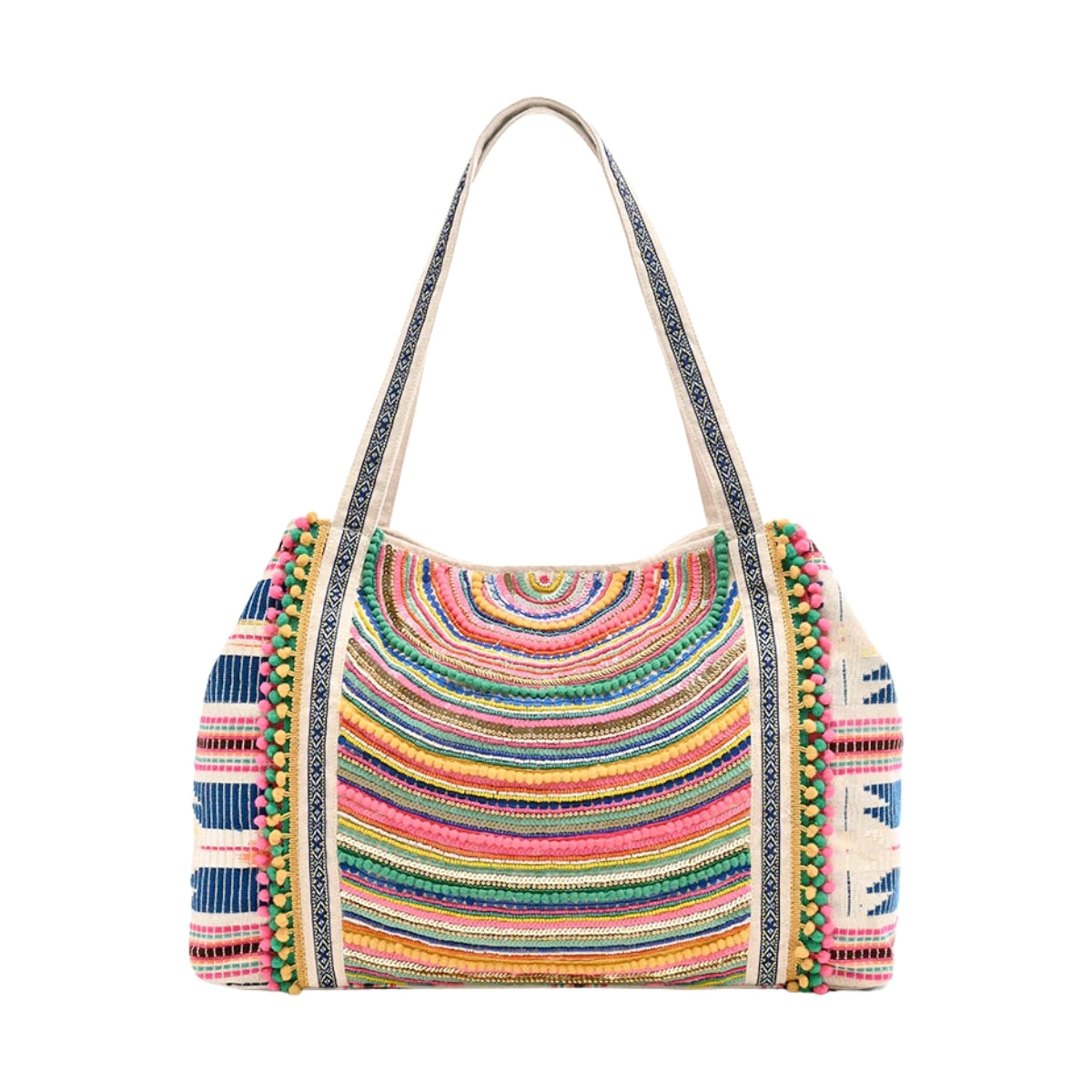 Buy America & Beyond Alex Embellished Tote Bag Online for Women | Free 3-Hour Delivery in Dubai | Boom & Mellow UAE