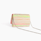 Buy America & Beyond Neon Lights Empala Aztec Clutch Online for Women | Free 3-Hour Delivery in Dubai | Boom & Mellow UAE