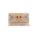 Buy America & Beyond Neon Lights Empala Aztec Clutch Online for Women | Free 3-Hour Delivery in Dubai | Boom & Mellow UAE