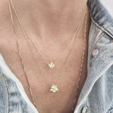 Buy By Delcy 18k Yellow Gold Origami Cedar Necklace Online for Women | Free 3-Hour Delivery in Dubai | Boom & Mellow UAE