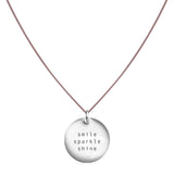 Buy Everyday Artifact Smile Sparkle Shine Necklace Online for Women | Free 3-Hour Delivery in Dubai | Boom & Mellow UAE