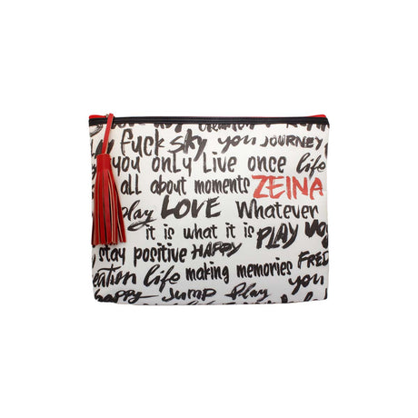 Buy Joumana Dagher Customized Pouch Online for Women | Free 3-Hour Delivery in Dubai | Boom & Mellow UAE