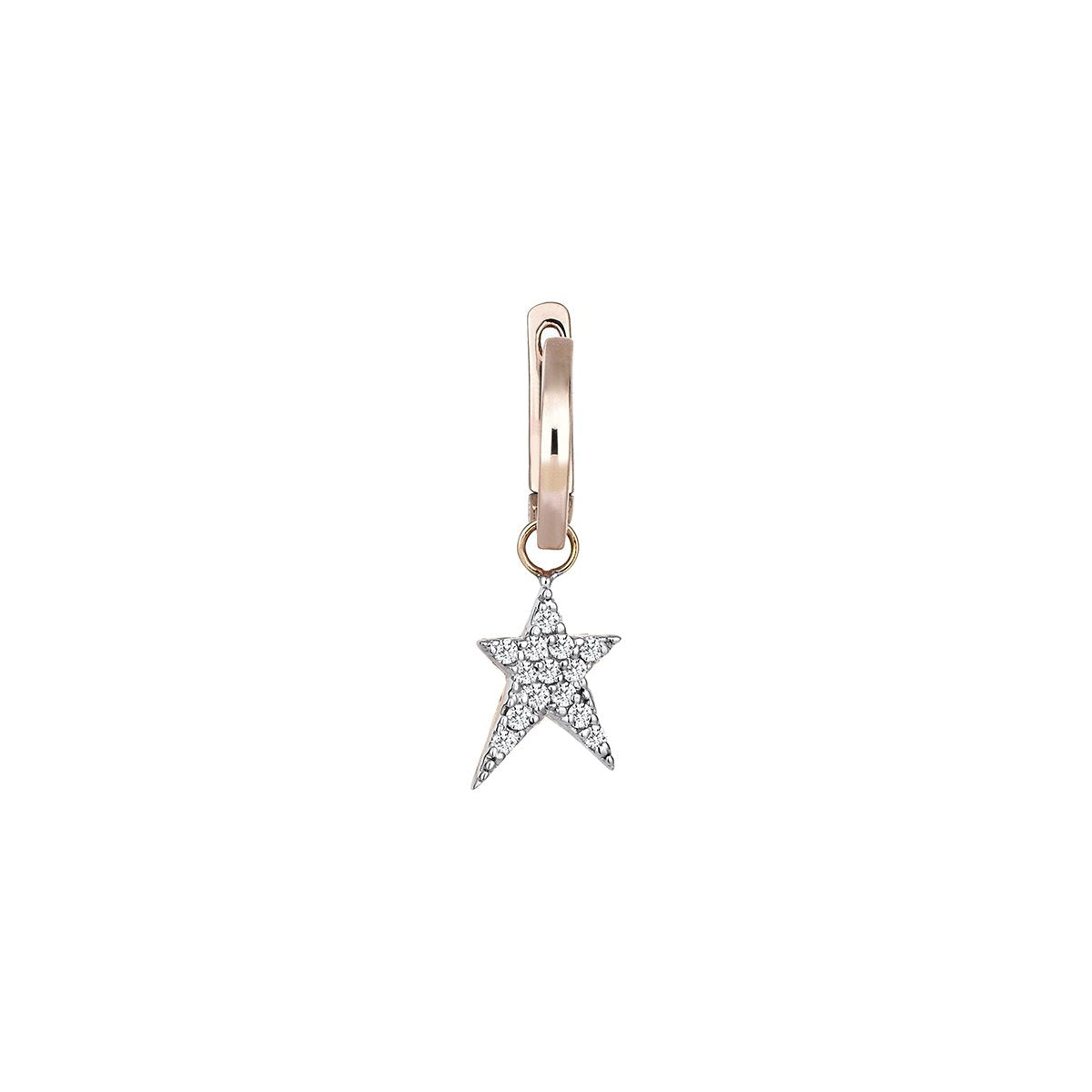 Buy Kismet by Milka Struck Star Hoop Earring Online for Women | Free 3-Hour Delivery in Dubai | Boom & Mellow UAE