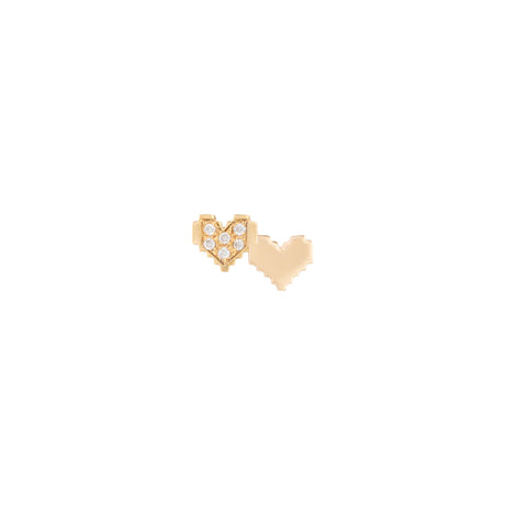 Buy By Delcy Pixel Hearts Earring Online for Women | Free 3-Hour Delivery in Dubai | Boom & Mellow UAE