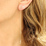 Buy Kismet by Milka Feather Stud Earring Online for Women | Free 3-Hour Delivery in Dubai | Boom & Mellow UAE