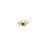 Buy Kismet by Milka 14k Roslow Gold Evil Eye Stud Earring Online for Women | Free 3-Hour Delivery in Dubai | Boom & Mellow UAE