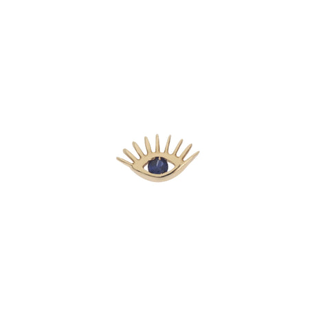 Buy Kismet by Milka 14k Roslow Gold Evil Eye Stud Earring Online for Women | Free 3-Hour Delivery in Dubai | Boom & Mellow UAE